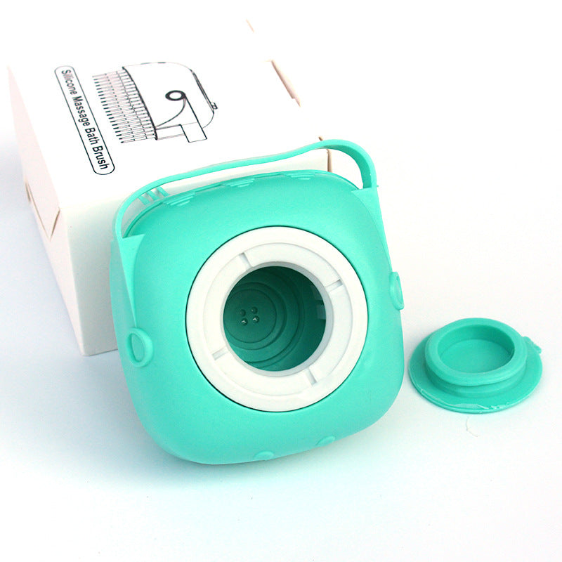 Silicone Pet Bath & Massage Grooming Gloves